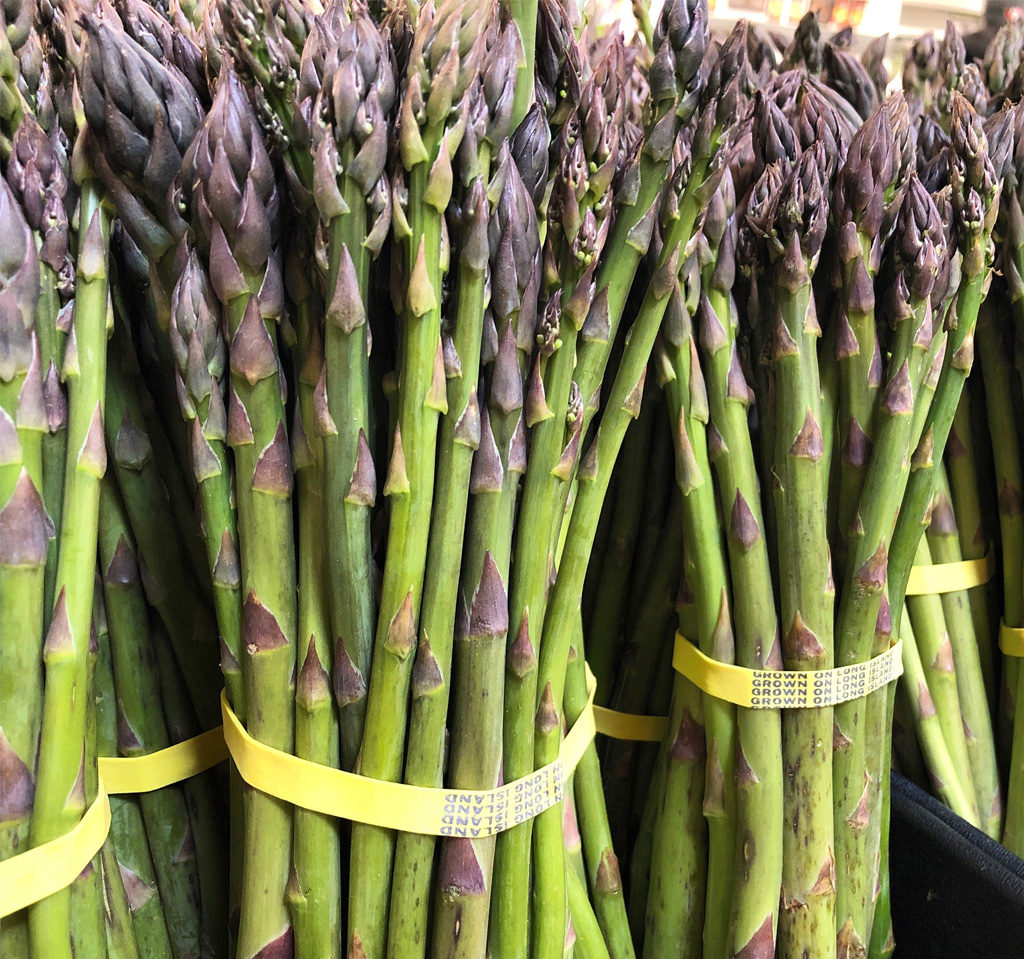 Local Asparagus Hits the East End - Hapco Farms